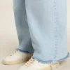 Soul Star en nappa blanc avec languette de talon en cuir argent métallisé