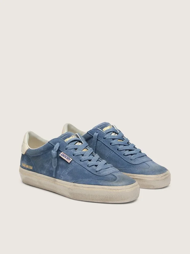 Soul Star pour femme en daim bleu