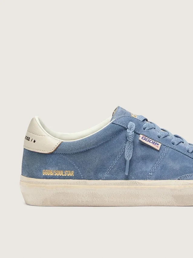 Soul Star pour femme en daim bleu