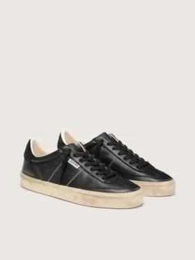 Soul Star pour homme en nappa noir d’origine biologique