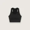 Soutien-gorge de sport noir pour femme