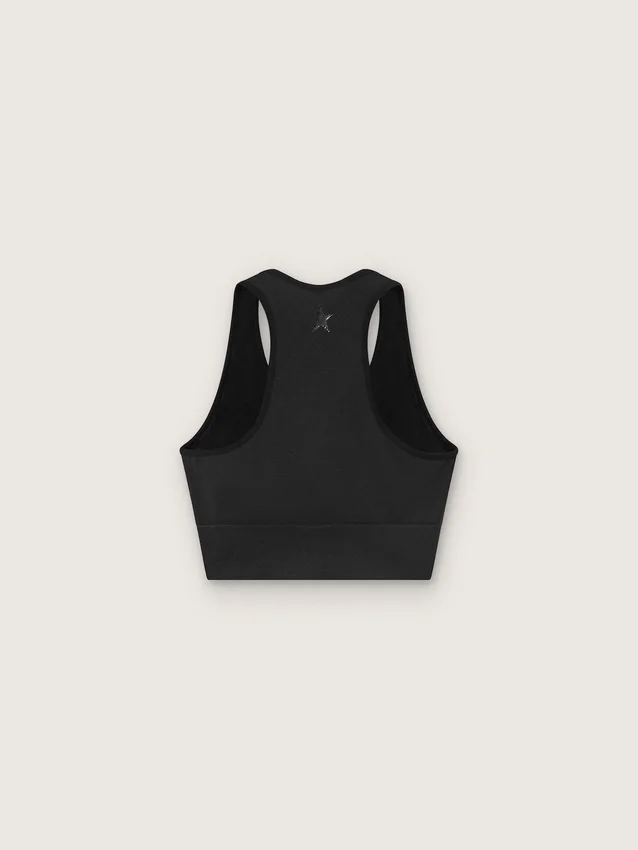 Soutien-gorge de sport noir pour femme