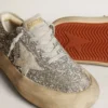 Space-Star pour femme, pailletée argentée avec étoile gris glacier