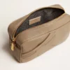 Star Bag en cuir vert sauge avec étoile ton sur ton