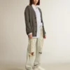 Stardan bio pour femme avec étoile blanche et languette au talon