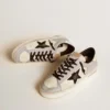 Stardan LTD pour homme en nappa et cuir, avec étoile en daim et languette de talon en cuir