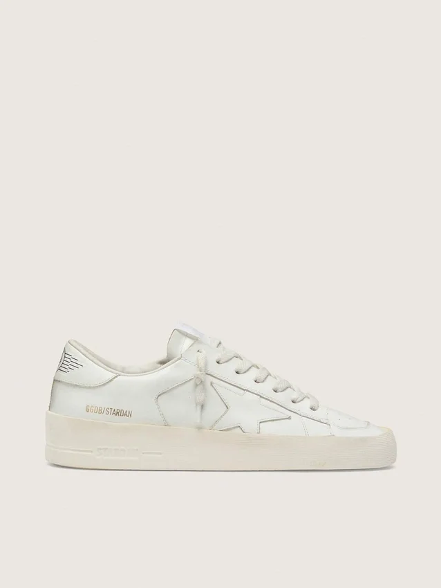 Stardan pour femme en cuir entièrement blanc
