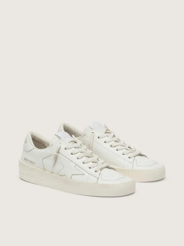 Stardan pour femme en cuir entièrement blanc