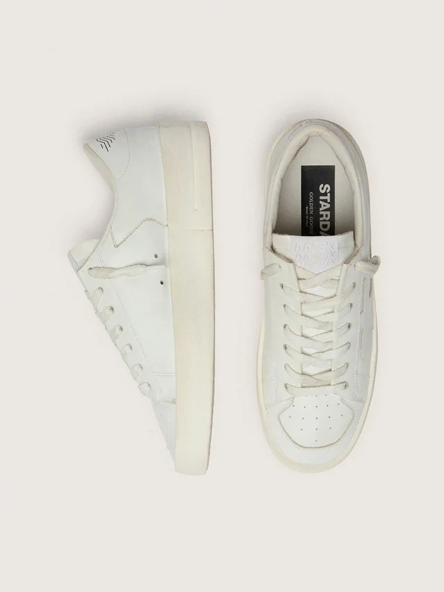 Stardan pour femme en cuir entièrement blanc