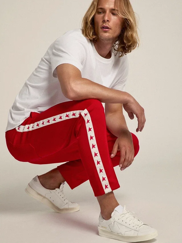 Stardan pour homme en cuir blanc