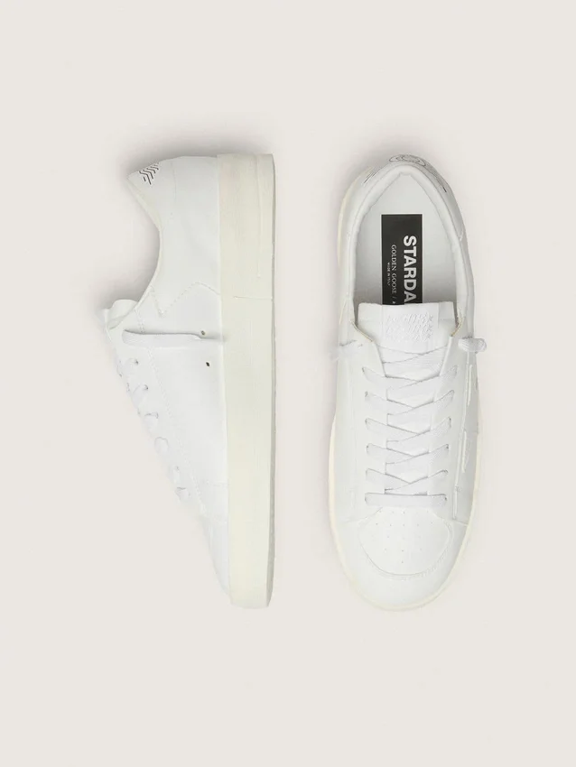 Stardan pour homme en cuir blanc