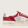Stardan pour homme en mesh et nubuck avec étoile en nappa et languette de talon en cuir