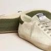 Super-Star bio pour homme avec étoile perforée et languette de talon verte