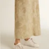 Super-Star en toile couleur perle avec une étoile effet maille ton sur ton