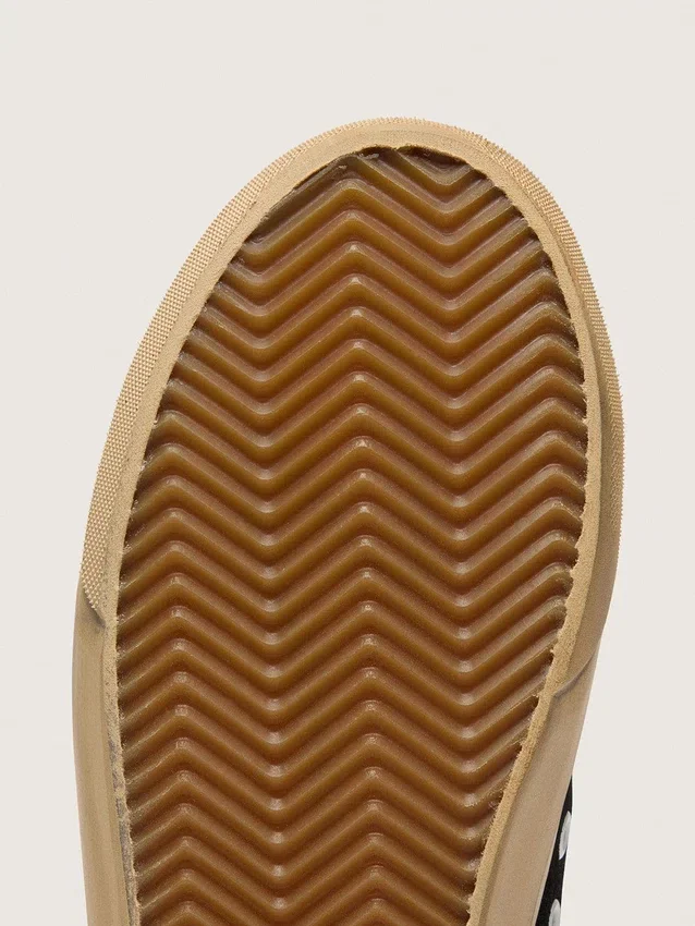 Super-Star LAB pour femme en daim laminé noir et nylon, avec étoile en relief et lacets ornés de cristaux