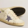 Super-Star LTD pour femme avec étoile en daim et languette au talon ornée de cristaux Swarovski