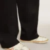 Super-Star LTD pour homme avec étoile perforée et languette de talon en cuir métallisé