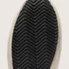 Super-Star pour femme avec étoile dorée et languette de talon à paillettes noires