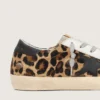 Super-Star pour femme en cuir imprimé léopard