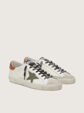 Super-Star pour homme avec étoile en toile vert olive