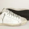 Super-Star pour homme avec étoile perforée et languette de talon gris glacier