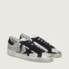 Super-Star pour homme en cuir argenté