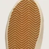 Super-Star pour homme en cuir marron foncé avec étoile en cuir ton sur ton