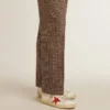 Super-Star pour homme en nappa avec étoile rouge et languette de talon en cuir crème