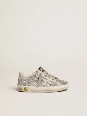 Super-Star Young avec paillettes argentées