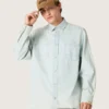 Surchemise pour homme en denim bleu clair