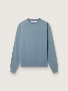 Sweat-shirt bleu ciel avec logo inversé dans le dos - Jersey Capsule