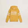 Sweat-shirt jaune pour enfant avec imprimé vintage