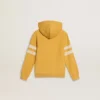 Sweat-shirt jaune pour enfant avec imprimé vintage