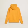 Sweat-shirt orange pour garçons avec fermeture à glissière