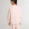Sweat-shirt rose pour filles avec inscription rose sur le devant