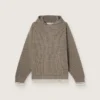 Sweat-shirt unisexe gris tourterelle