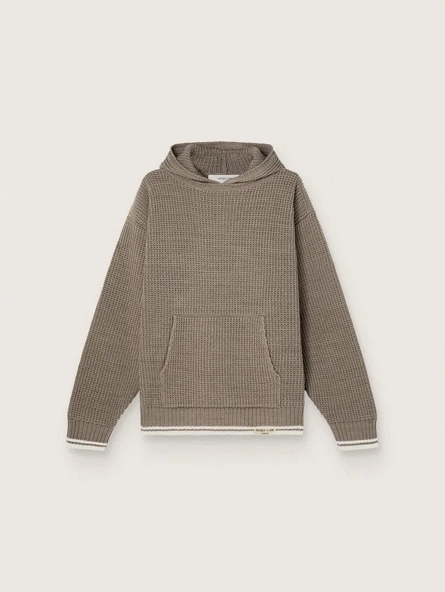 Sweat-shirt unisexe gris tourterelle