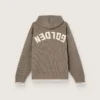 Sweat-shirt unisexe gris tourterelle