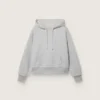 Sweat-shirt unisexe Star en coton gris chiné