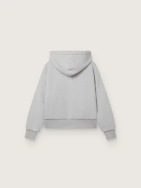 Sweat-shirt unisexe Star en coton gris chiné