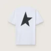 T-shirt de la collection Star Collection avec logo et étoile noirs contrastés