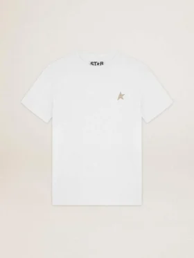 T-shirt de la Star Collection avec une étoile en paillettes dorées sur le devant