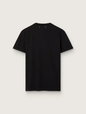T-shirt délavé de la Golden Collection en noir vintage