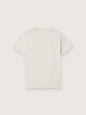 T-shirt Journey pour garçon en jersey de coton blanc avec logo