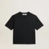 T-shirt noir délavé avec logo inversé dans le dos - Capsule Jersey
