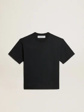 T-shirt noir délavé avec logo inversé dans le dos - Capsule Jersey