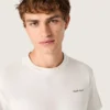 T-shirt pour homme en jersey de coton blanc vintage