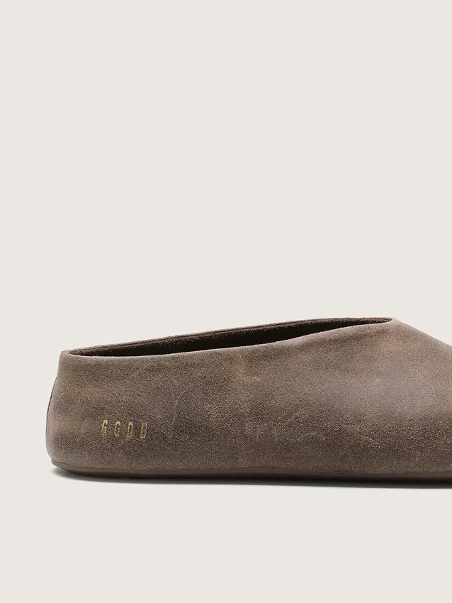Tierra pour femme en daim kaki
