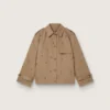 Trench-coat oversize pour femme orné de cristaux