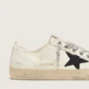 V-Star en cuir nappa avec étoile en cuir nubuck noir